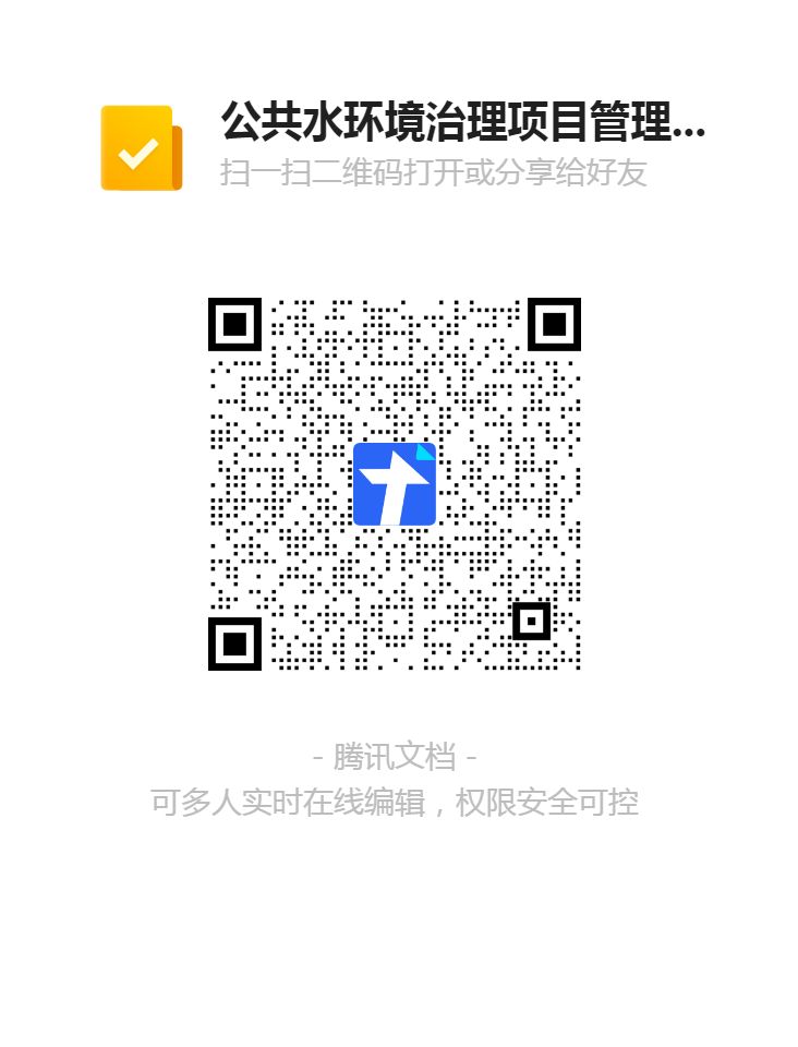 1.公共水環境治理項目管理公司報名登記表二維碼.png